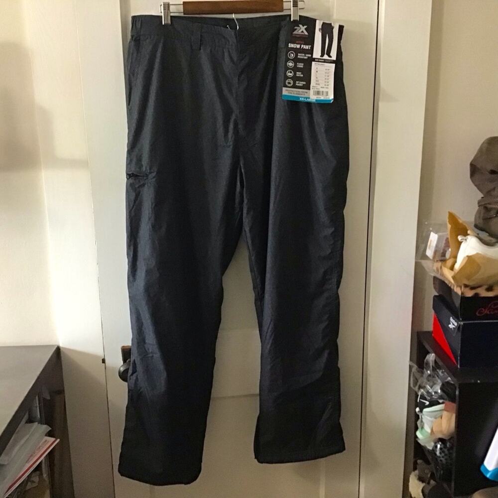 NWT ZeroXposur Black Men's Snow Pant XXL
